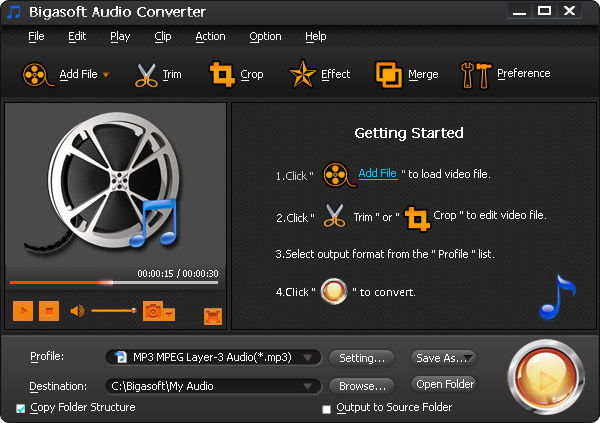 Bigasoft Audio Converter [Mac/Win]