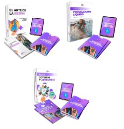 EL ARTE DE LA RESINA LIBRO PDF COMPLETO + BONOS GRATIS