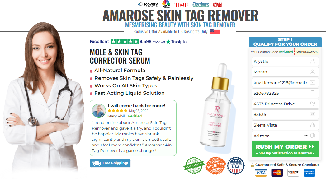 Amarose Skin Tag Remover Reviews [Warning Exposed 2022] Must Read before  Buying! 8/18/2022 - Colaboratory