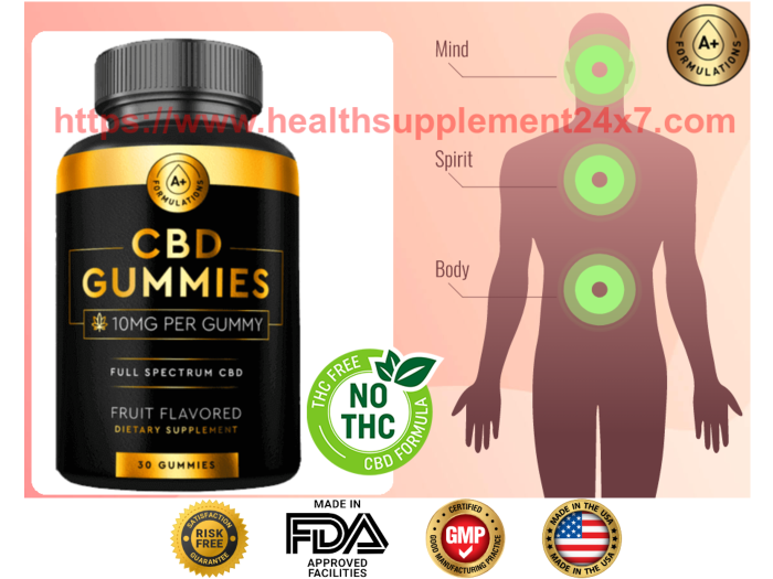 A+ Formulations CBD Gummies Drug Free And Non Habitual Formula To Reduce Everyday Stress | Clini ...