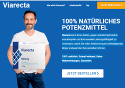 Viarecta (Deutschland, Österreich & Schweiz) Pillen für Männer: Wirkstoffe