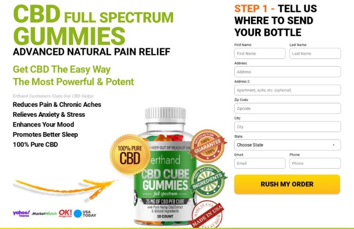 Erthand CBD Cube Gummies | Is It Worth For You Or Scam Shocking Report Reveals The Benefits And  ...