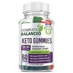 Complete Balance Keto Gummies Exogenous Ketones for Men Women 60 Capsules 2 Bottles