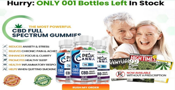 Peak Canna CBD Gummies Is It Works? Read The Real Fact Before Buy ?
