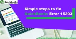 How to Resolve QuickBooks Error Code 15203?