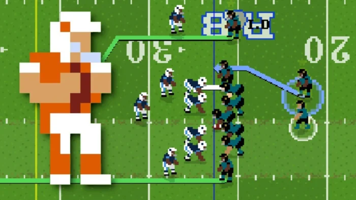 Retro Bowl is an American football video game made by New Star Games.