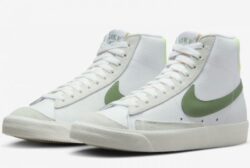 2023 New Nike Blazer Mid ’77 White Green Volt FJ4740-100
