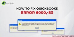 Try These Best Ways to Fix Error Code 6000-83 in QuickBooks