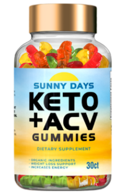 Sunny Days Keto+ACV Gummies Reviews {# Made In USA} 100% Natural Ingredients !